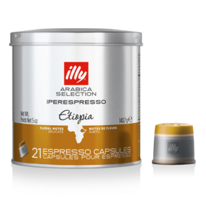 Кава мелена в капсулах   ILLY IPSO 
BRAZIL MONOARABICA  21шт
